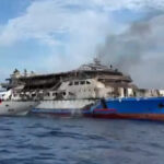 video un feribot a luat foc pe mare in indonezia 568 de persoane au supravietuit trei au murit 687dcc9c02ee8