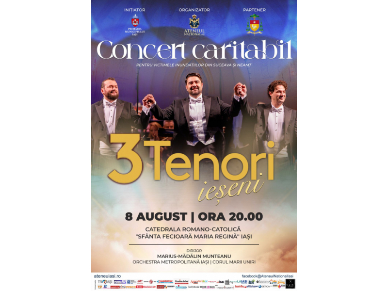 3 tenori ieseni canta pentru viata concert caritabil la iasi pentru victimele inundatiilor din suceava si neamt 6891c14b5124d