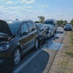 accident grav cu sase masini pe dn6 in giurgiu patru persoane au fost transportate la spital 68a1fd6926918