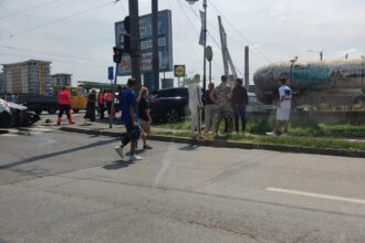 accident rutier in zona iulius mall din iasi o persoana a fost ranita 689480cc0758c 1