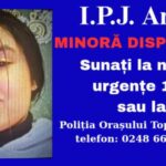 adolescenta de 14 ani din arges disparuta de cateva zile politia cere ajutorul populatiei pentru a o gasi 68b360f99a5c2