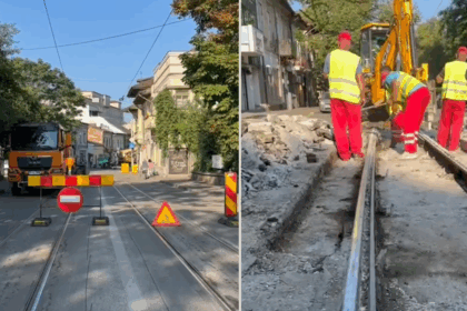 au inceput lucrarile pe strada cuza voda din iasi circulatia tramvaielor pe cuza voda si copou suspendata o luna ctp introduce trasee alternative de autobuz 68905de06c12d