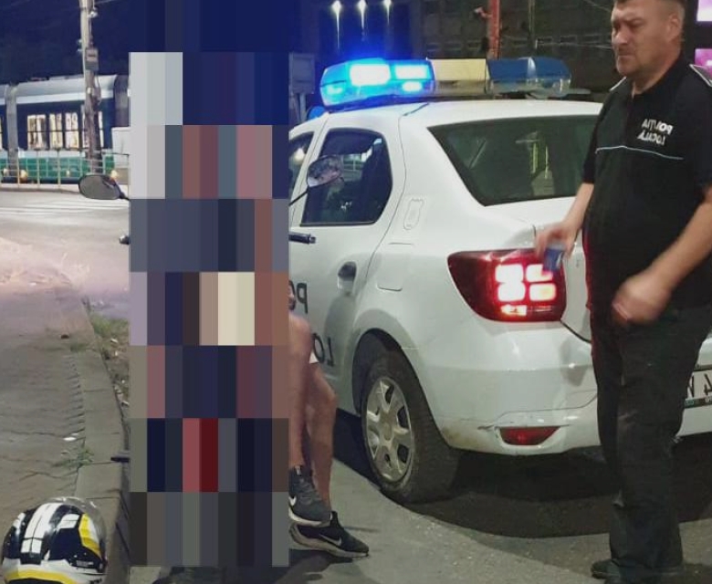 beat si fara permis un iesean a fost prins de politistii locali conducand in zig zag 68a8310001514