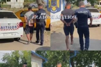 cinci barbati din dolj care s au batut si au facut scandal in strada au fost retinuti bate un spray lacrimogen si un cutit gasite asupra batausilor video 68a3050791b7d