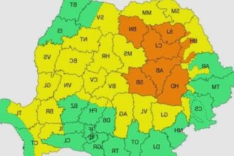 cod portocaliu si galben de instabilitate atmosferica grindina vijelii si averse in mare parte din tara 68b4067b70827