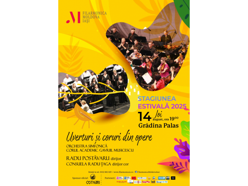 concert gratuit in aer liber la iasi filarmonica moldova aduce muzica clasica in gradina palas 6899bb9c16179
