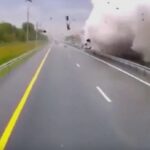 explozie uriasa o cisterna a fost spulberata pe autostrada 68b31d4ec8e72