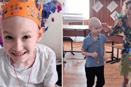 iustin olimpicul de 8 ani care a invins o tumora cerebrala se intoarce la iasi prof univ dr lucian eva a castigat olimpiada cu viata si asta este cel mai important 6891f278c5a92