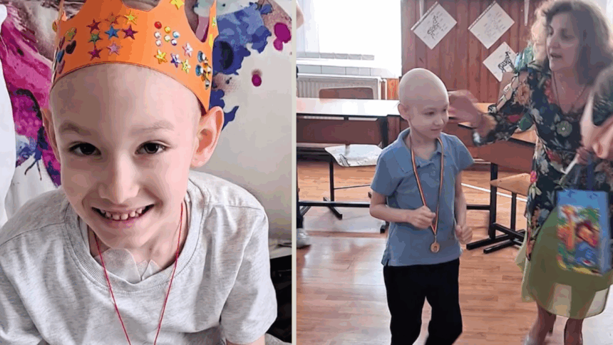 iustin olimpicul de 8 ani care a invins o tumora cerebrala se intoarce la iasi prof univ dr lucian eva a castigat olimpiada cu viata si asta este cel mai important 6891f278c5a92