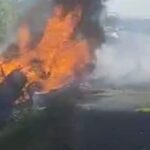 o soferita a murit carbonizata dupa ce a intrat cu masina intr un tir pe centura de ocolire a lugojului video 689ca5c2508b5