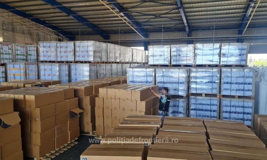 peste 15 milioane de tigarete in valoare de aproximativ 4 milioane de euro descoperite intr un container din portul constanta video 689c43936b96c