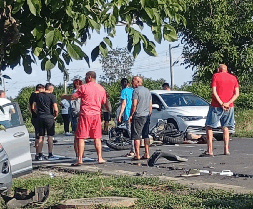 tanar motociclist ucis de un sofer beat crita dupa ce l a proiectat in alte doua masini 688e57e809f35