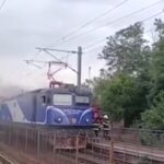 tren in flacari la numai 5 minute dupa plecarea din gara constanta pasagerii au fost dati jos si au asteptat pe sine 68b48a2742477