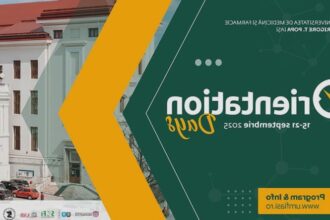 umf iasi intampina noii studenti cu programul orientation days 2025 cand vor primi bobocii halatele de student 68abb1f6f2351