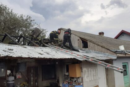 un adapost de animale din todiresti a fost cuprins de flacari pompierii au reusit sa salveze celelalte anexe 689356be357a8