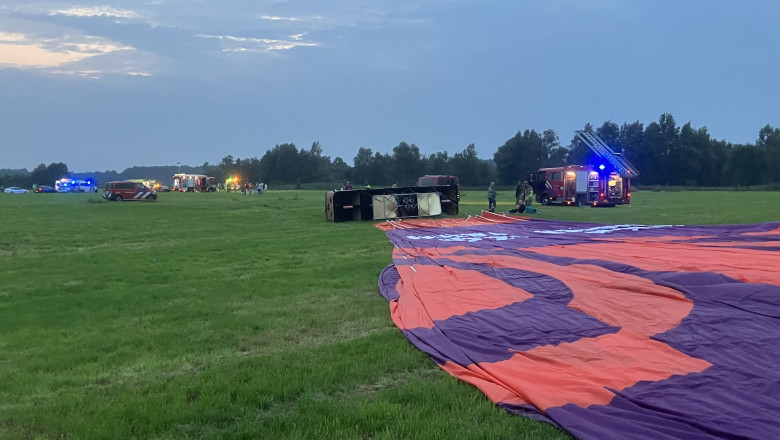 un balon cu aer cald ce transporta 34 de persoane s a prabusit in olanda o persoana a murit alte cinci au ajuns la spital 689d97b98ab64