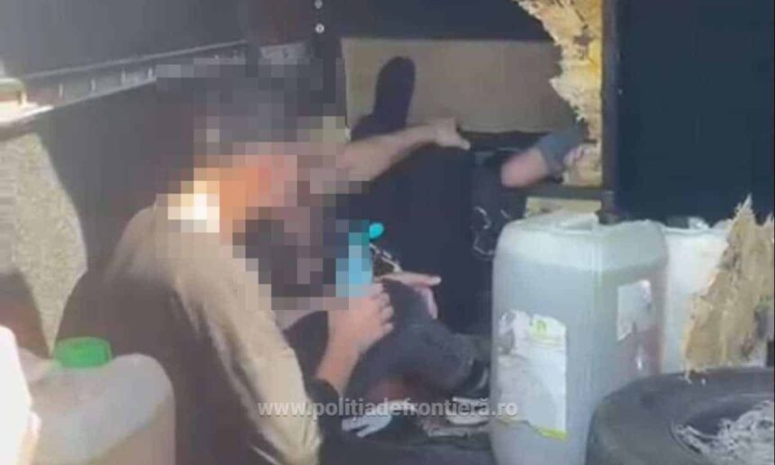 un moldovean si un bulgar arestati in giurgiu dupa ce in microbuzul in care se aflau au fost depistati cinci migranti 6899beda72a3a