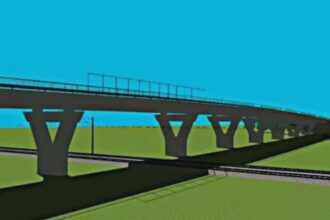un pasaj suprateran de aproape doi kilometri va fi construit pe europeana in zona castelului cu apa a fost demarata licitatia 68a2ee0b4a999