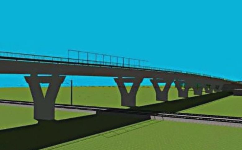 un pasaj suprateran de aproape doi kilometri va fi construit pe europeana in zona castelului cu apa a fost demarata licitatia 68a2ee0b4a999