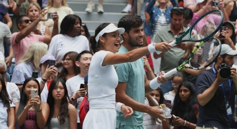 us open carlos alcaraz si emma raducanu eliminati din primul tur al probei de dublu