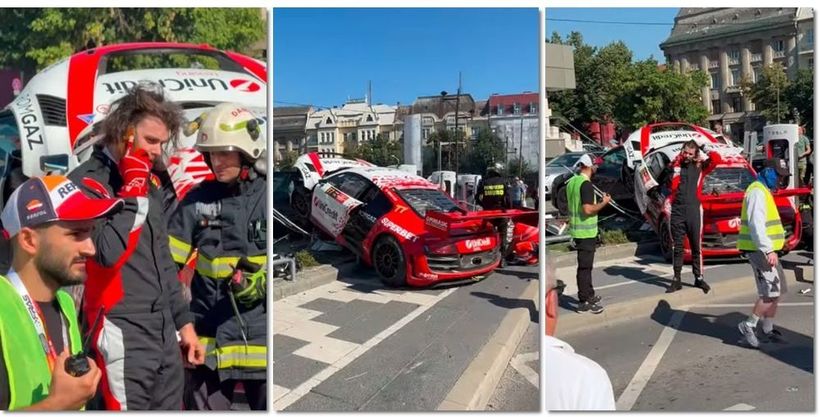 video accident grav la super rally timisoara marco leu fiul lui mihai leu a distrus masina tatalui sau 68970e084b41d