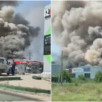 video pericol de explozie in iasi incendiu puternic langa o benzinarie autoritatile au emis un mesaj ro alert 689f181f20d42