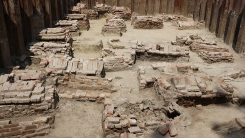 zeci de morminte medievale au fost descoperite in curtea unui liceu lugoj o adevarata fereastra catre trecut 68906640a117d