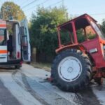 accident mortal provocat de un minor pus sa conduca un tractor o femeie si a pierdut viata iar proprietarul utilajului a fost retinut 68da755da44da