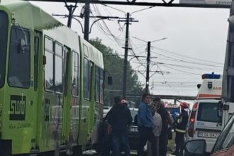 accident rutier cu victima in municipiul iasi circulatia tramvaielor a fost blocata 68c4072d6aa63
