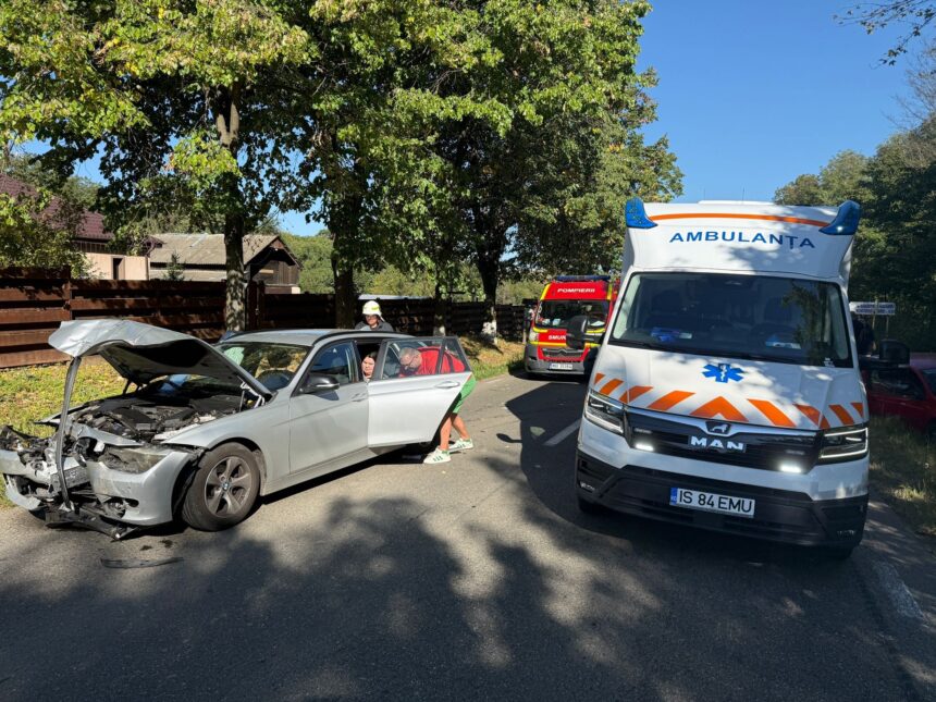 accident rutier in comuna mogosesti doua autoturisme implicate 68cfd844cbb02