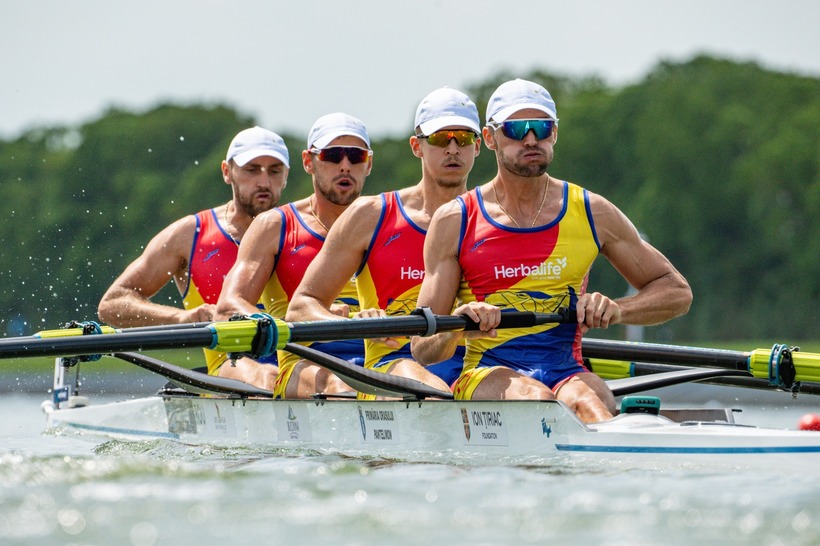 argint si pentru echipajul de patru rame masculin la cm de canotaj este a patra medalie a romaniei 68d649445b729