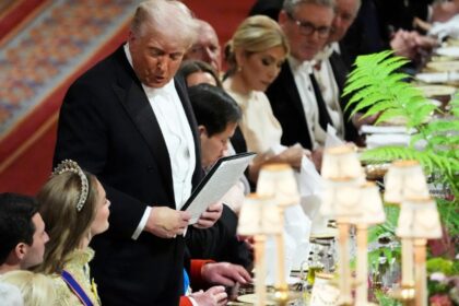 banchet regal plin de fast la castelul windsor din marea britanie pentru donald trump foto 68cb9103e6d75