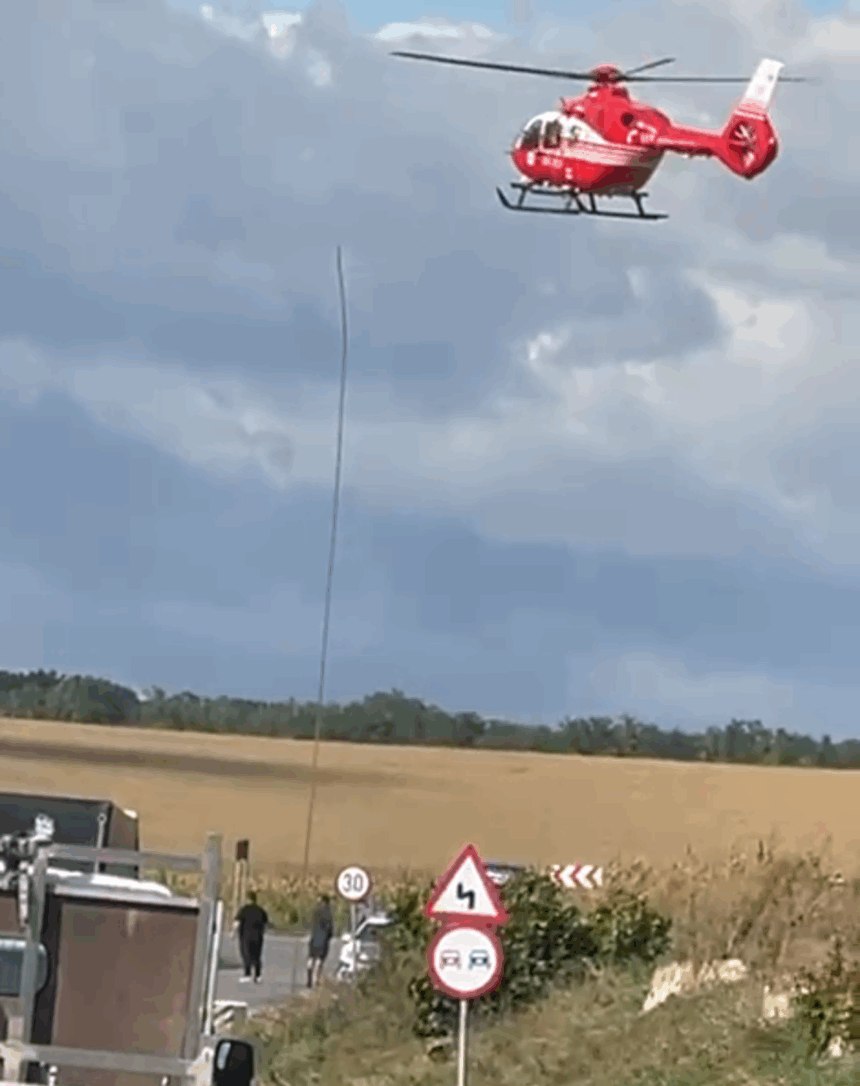 barbat grav ranit intr un accident rutier intervine elicopterul smurd iasi 68cbf703001f8 1