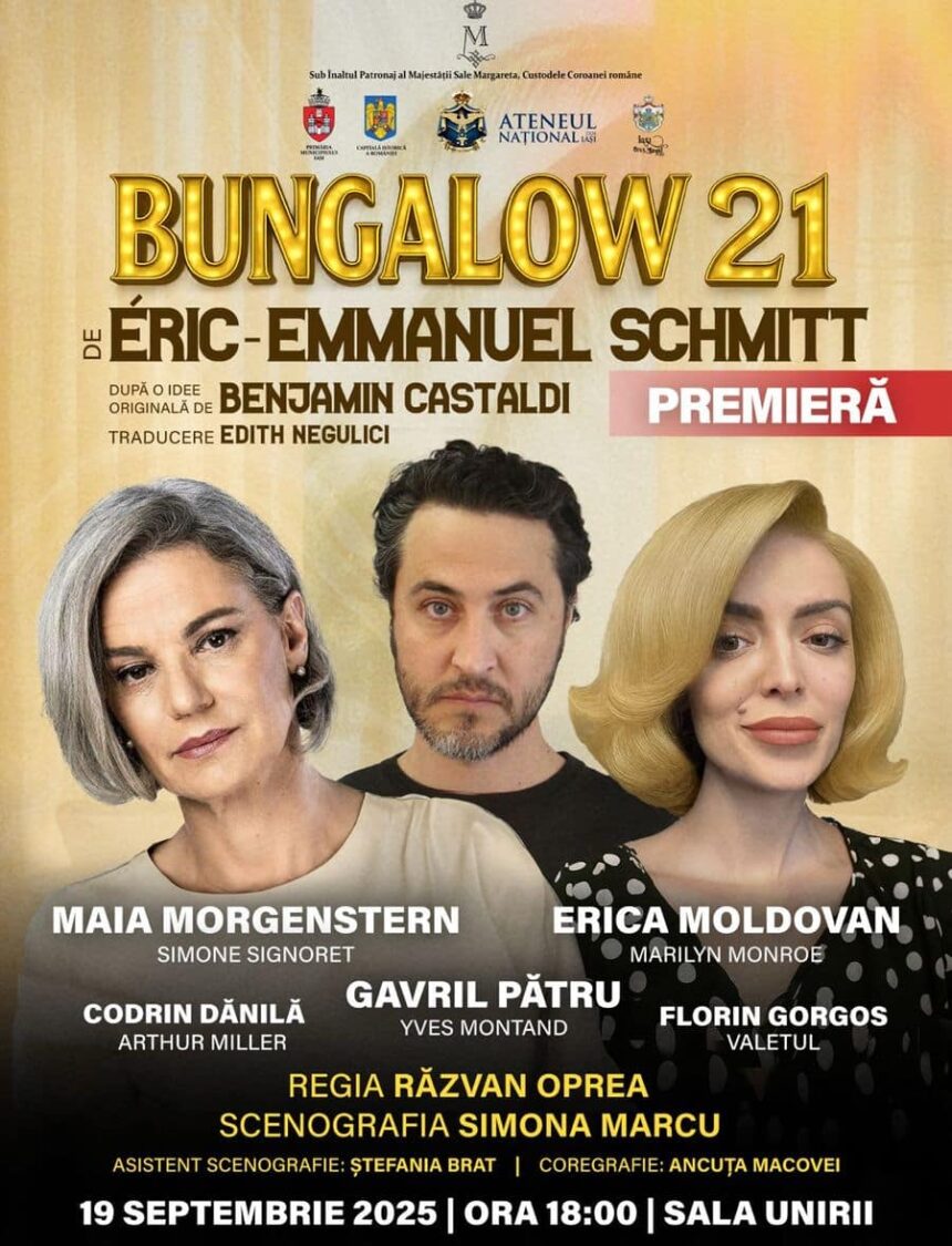 culisele unei iubiri celebre bungalow 21 in premiera la sala unirii 68c27f47d6ced