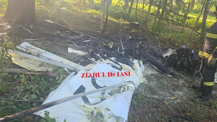 cum s a prabusit avionul ultrausor in iasi teroarea care a urmat dupa impact toata benzina a inceput sa curga pe el 68da43ef140fc