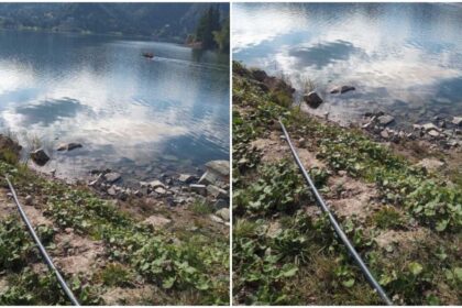 deversari ilegale de ape uzate in lacul colibita operator economic amendat cu 30 000 de lei 68dc34ee85387