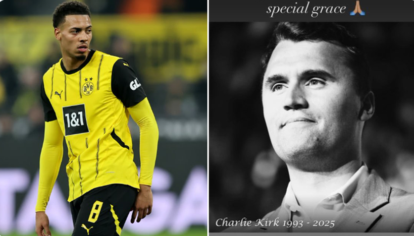 felix nmecha nu mai este lasat de borussia dortmund sa se exprime liber dupa mesajele sale despre charlie kirk 68d4598eb13ec