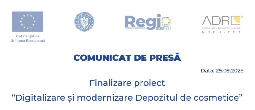 finalizare proiect digitalizare si modernizare depozitul de cosmetice p 68da40ea2faf7