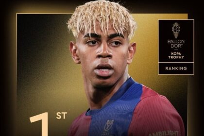 gala balonul de aur lamine yamal a castigat trofeul kopa pentru cel mai bun tanar jucator 68d1a8616ed4e