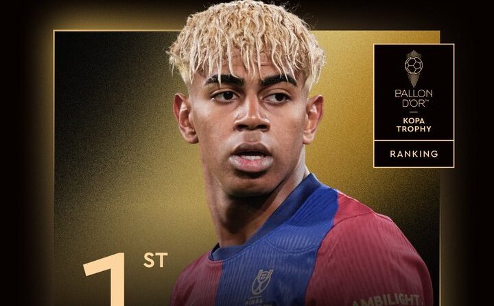 gala balonul de aur lamine yamal a castigat trofeul kopa pentru cel mai bun tanar jucator 68d1a8616ed4e