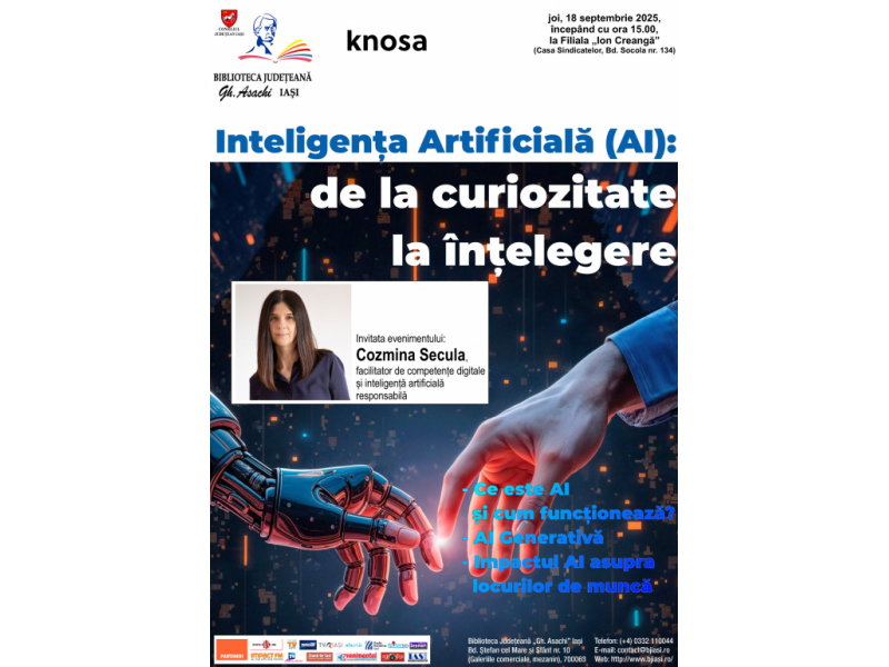 iasul intra in era ai biblioteca judeteana lanseaza dezbaterea despre viitorul locurilor de munca 68c3facf1b247