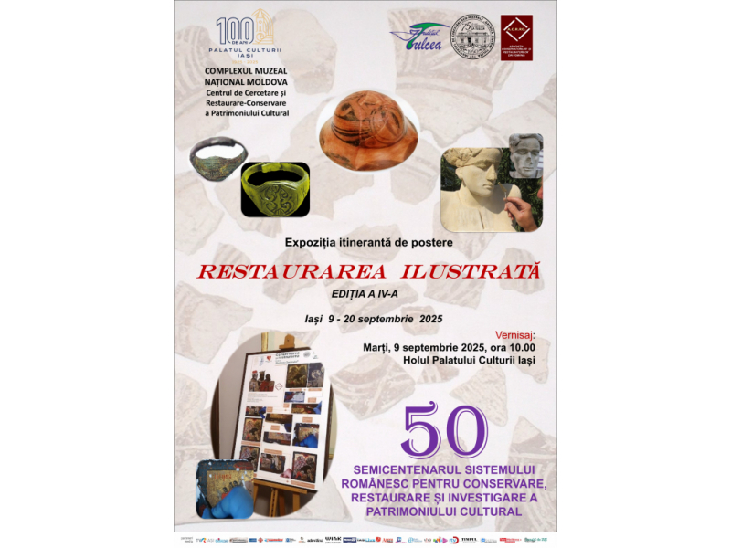 iasul readuce la viata trecutul restaurarea ilustrata expozitia care dezvaluie culisele patrimoniului 68bfea4a8a723
