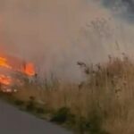 incendiu de proporti in dambovita peste 13 hectare de vegetatie uscata mistuite de flacari 68bb2506649be