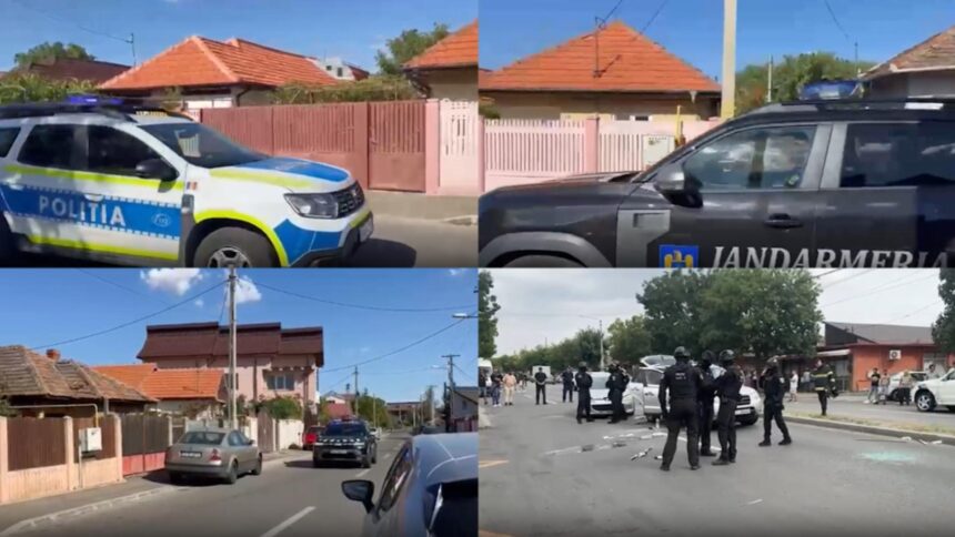 mobilizare de forte in craiova jandarmii prezenti pe strazi in urma bataii mortale 68c82d304eb6c
