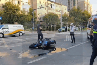 motociclist ranit intr un accident rutier produs de o soferita 68c1216d9b697