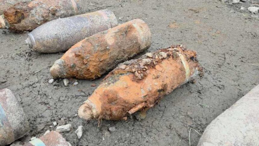 munitie din primul razboi mondial scoasa la suprafata de viituri neutralizata de pirotehnisti 68d7fc8994dc3