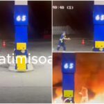 panica in judetul timis un individ beat a dat foc pompei de benzina si ameninta ca se sinucide 68bbf247c7b7b