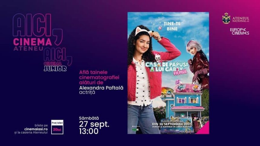proiectul aici cinema junior ajunge la editia a v a la cinema ateneu iasi 68c1be159f252