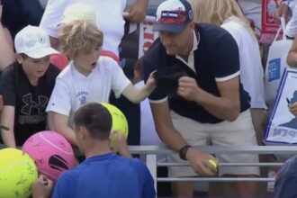 scandal la us open un om de afaceri a furat sapca cu autograf destinata unui copil cum s a terminat totul 68b5a4a9dc255