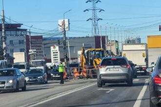 se traseaza marcaje pe bulevardul poitiers lucrarile sunt pe final pe soseaua bucium ne va prinde insa iarna in santier 68d73274a730e